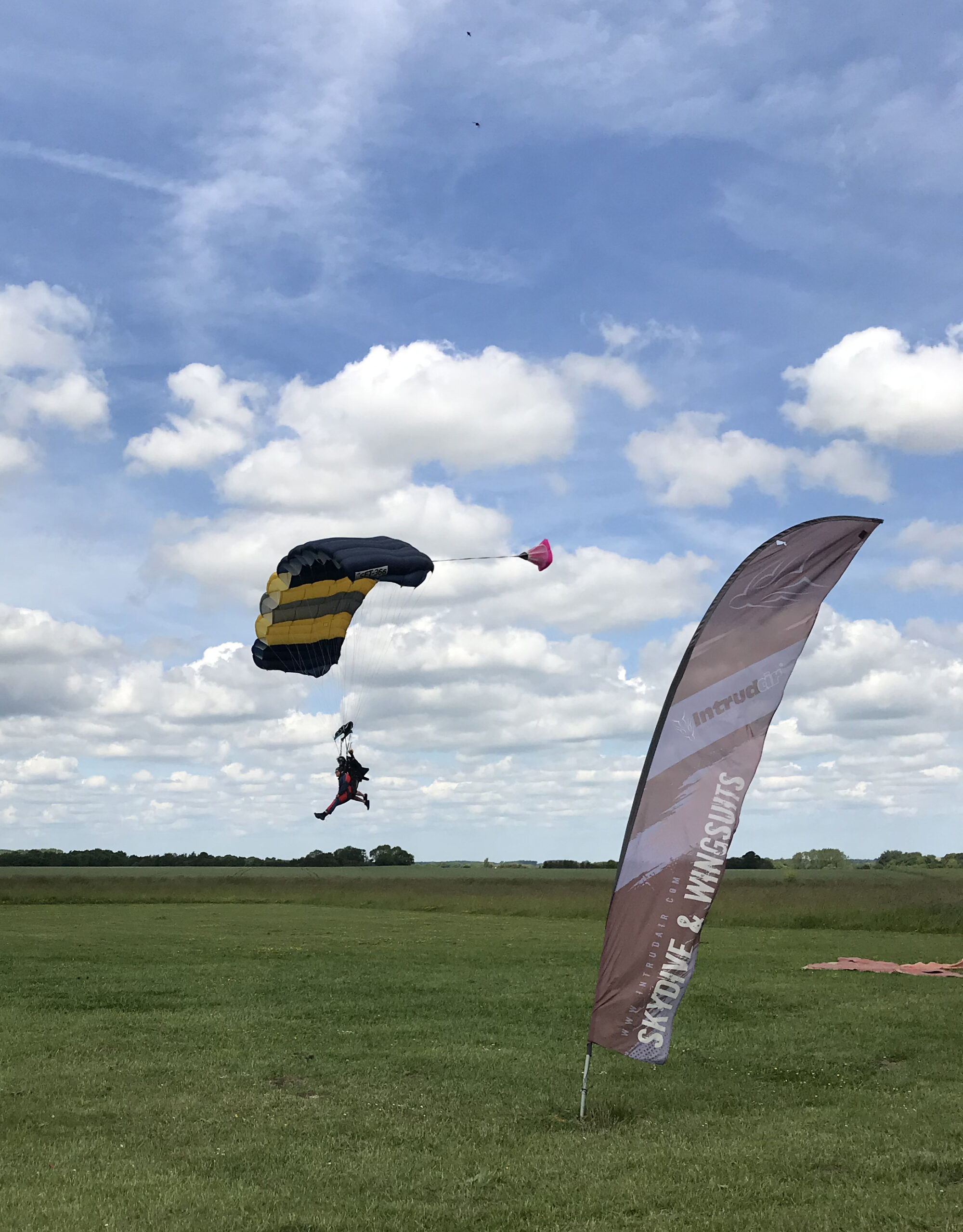 Parachute Jump - raising money for Tapping House