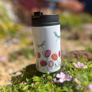 Tulips for Tapping Travel Mug