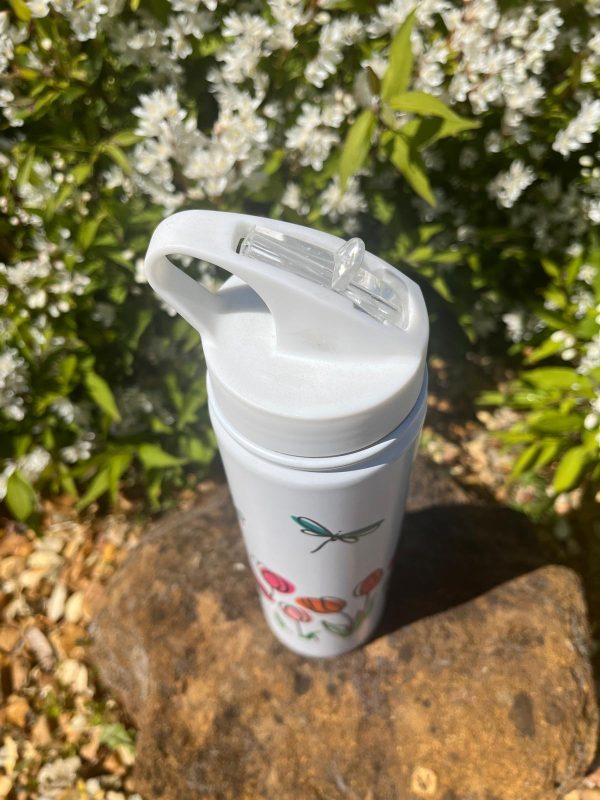 Tulips for Tapping Water Bottle - Tapping House Norfolk Hospice Charity