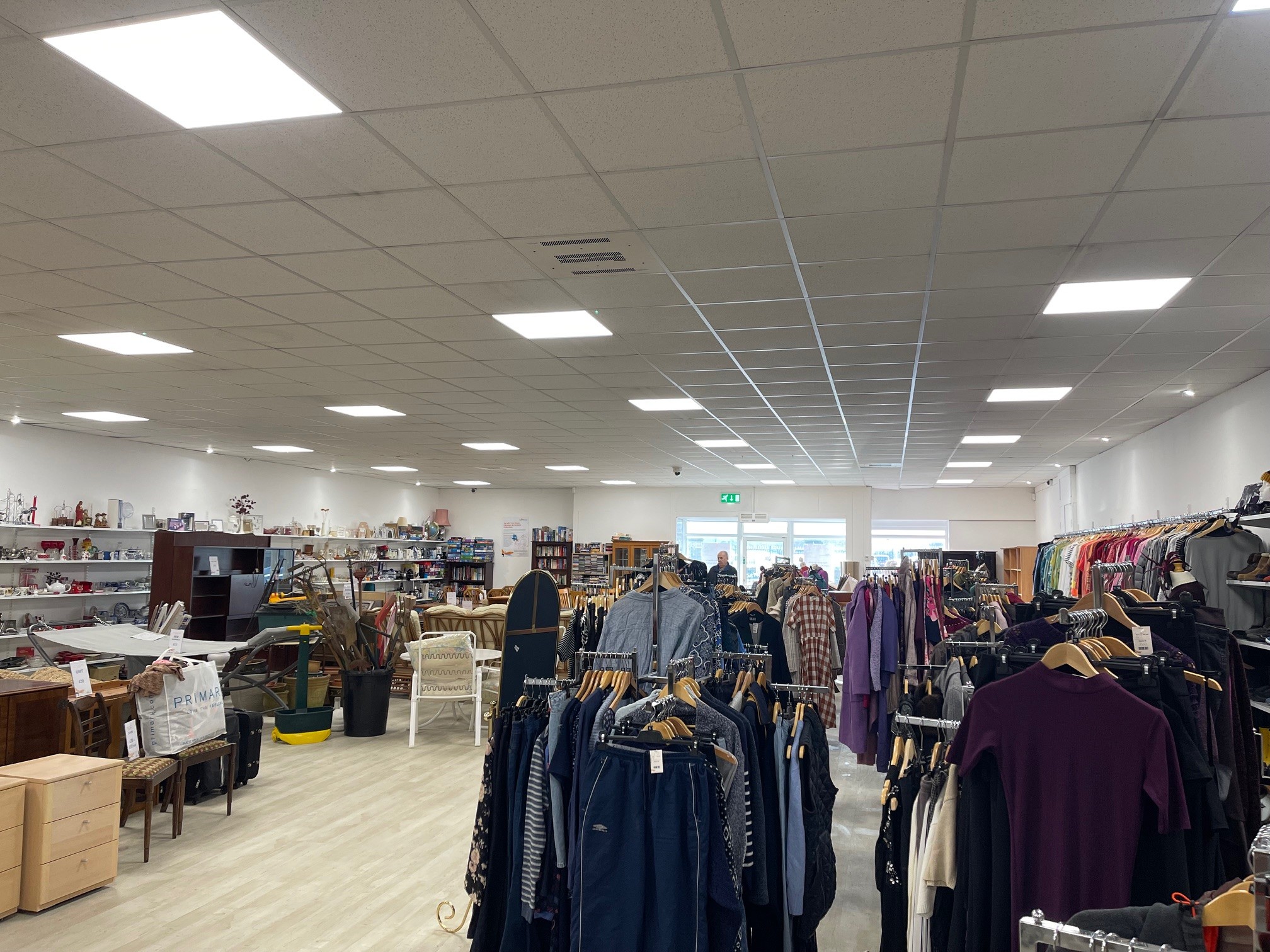 Tapping House Charity Shop Interior