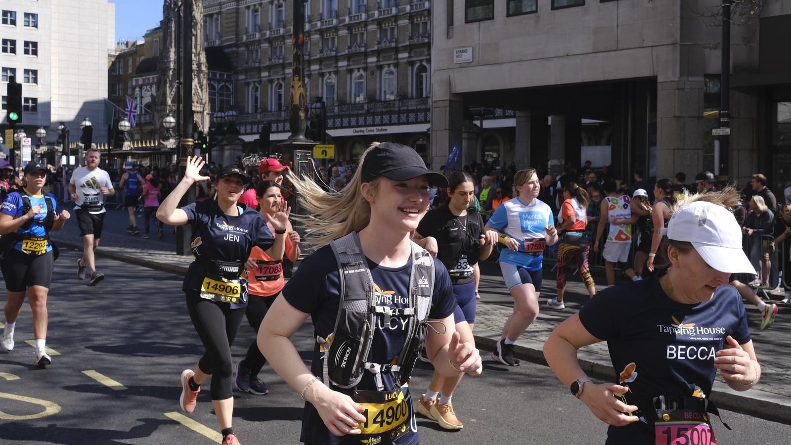 Tapping House Norfolk Hospice Charity running at the Marathon