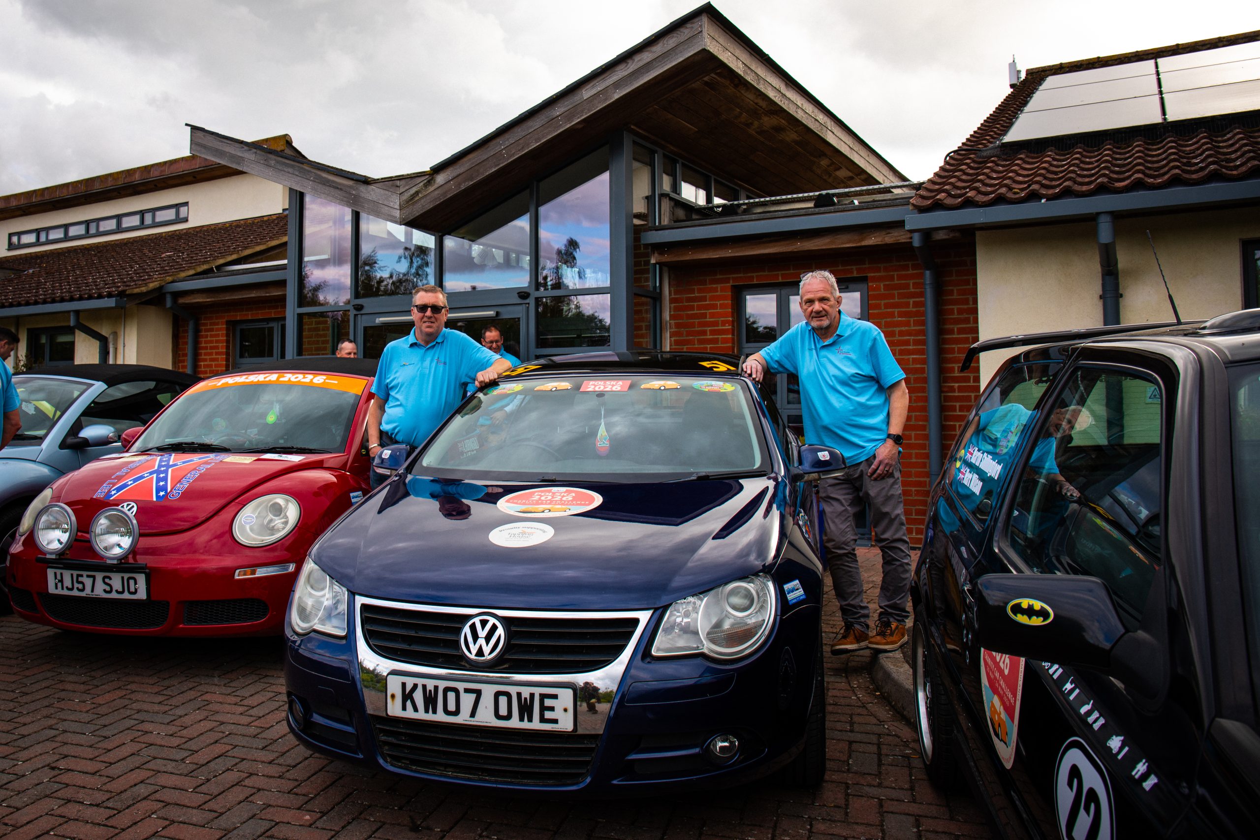 Car fundraising event for Tapping House Norfolk Hospice Charity