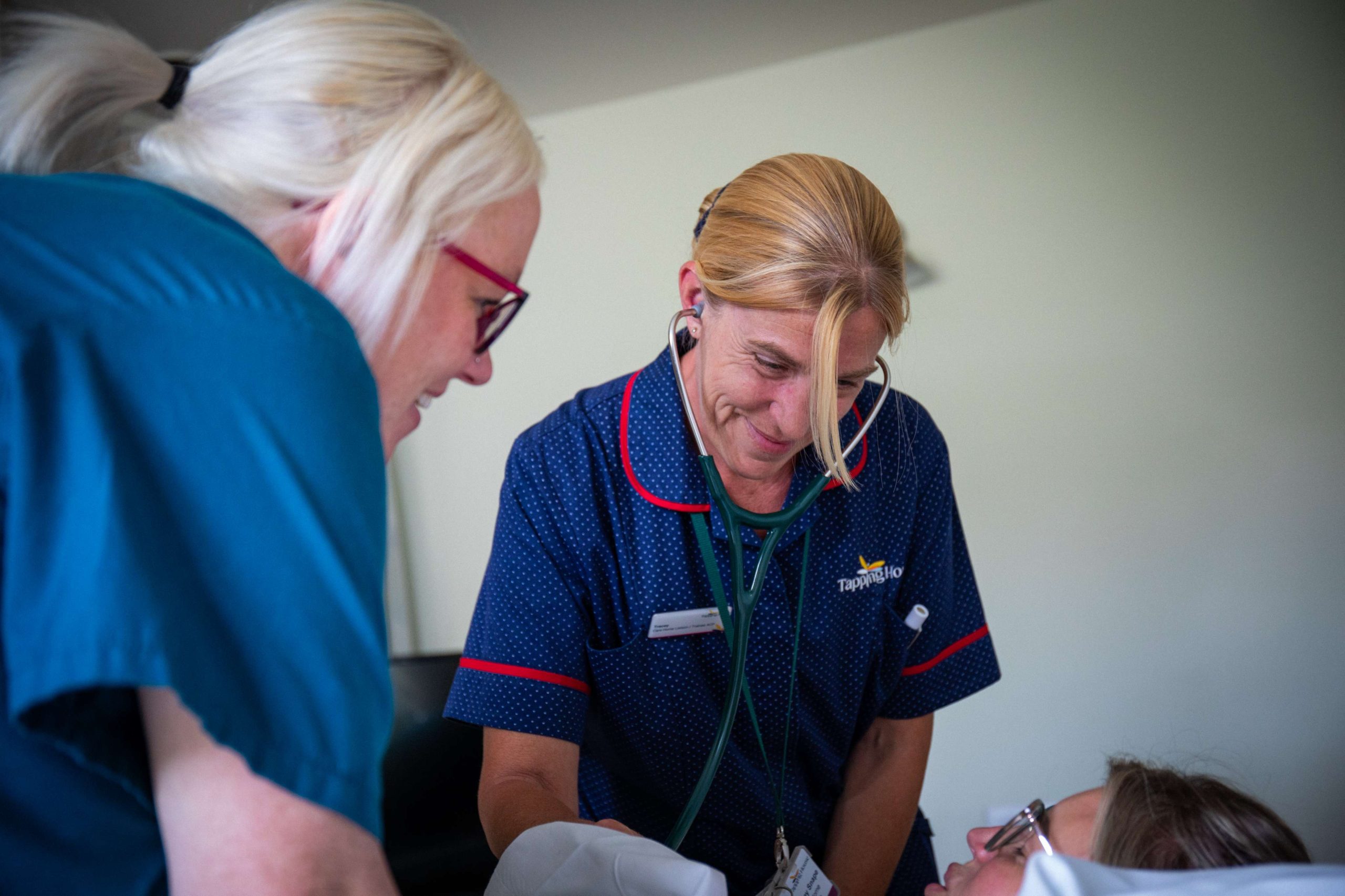 Tapping House Norfolk Hospice Charity nurses training