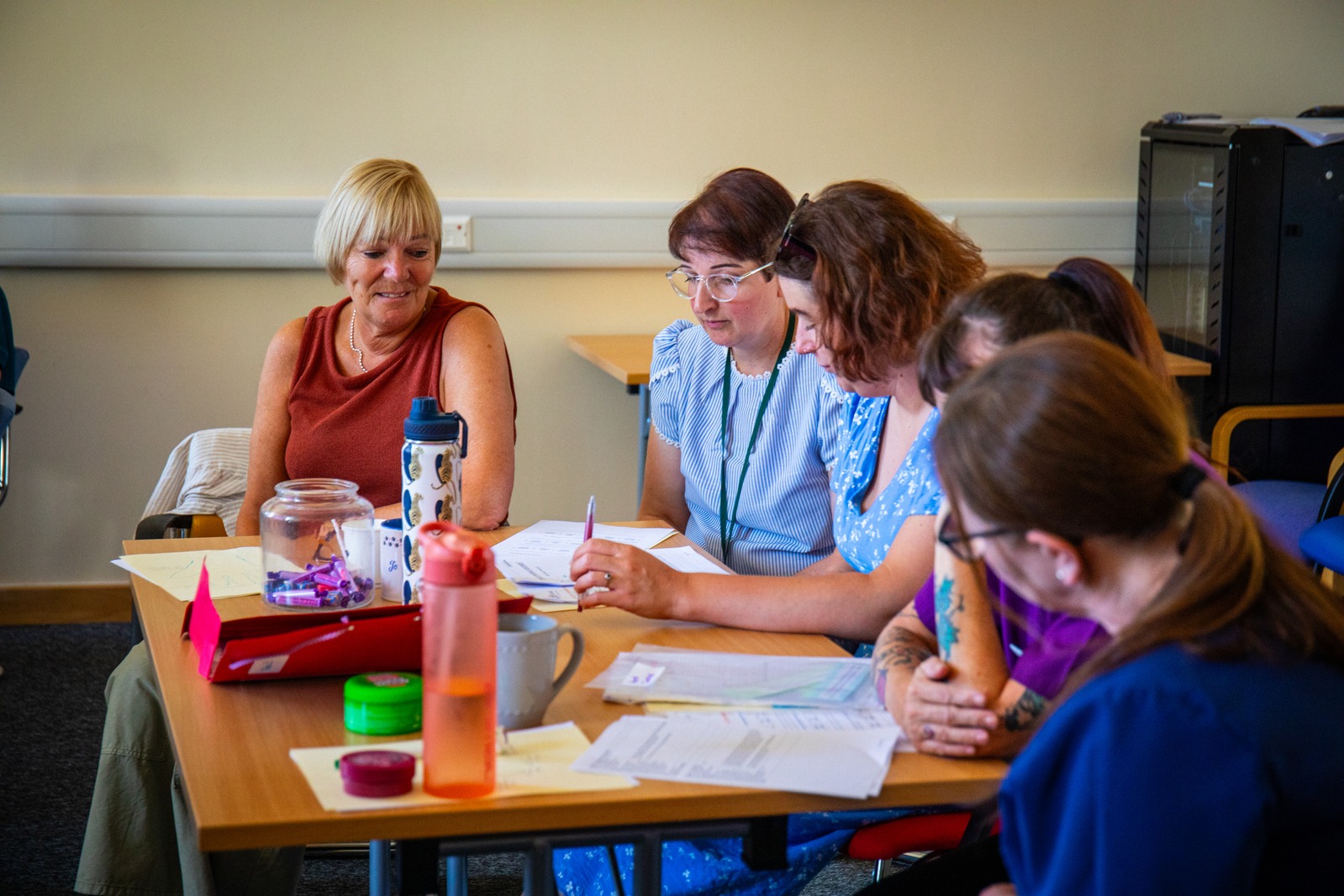 Workshop at Tapping House Norfolk Hospice Charity